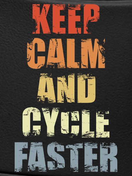 Calm cyclist