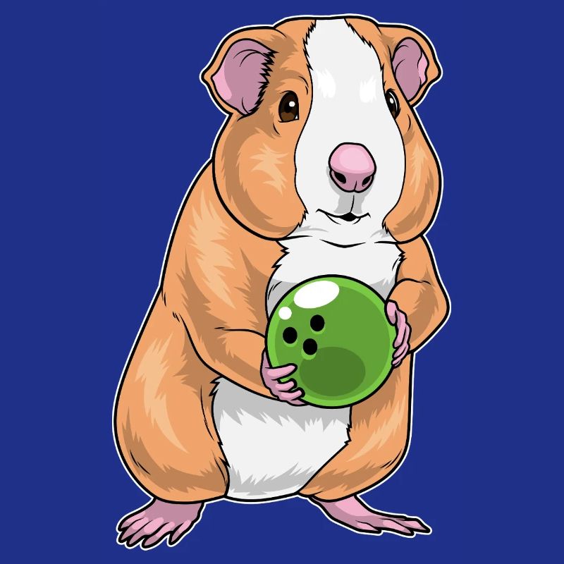 Cochon d’Inde Bowling Boule de bowling