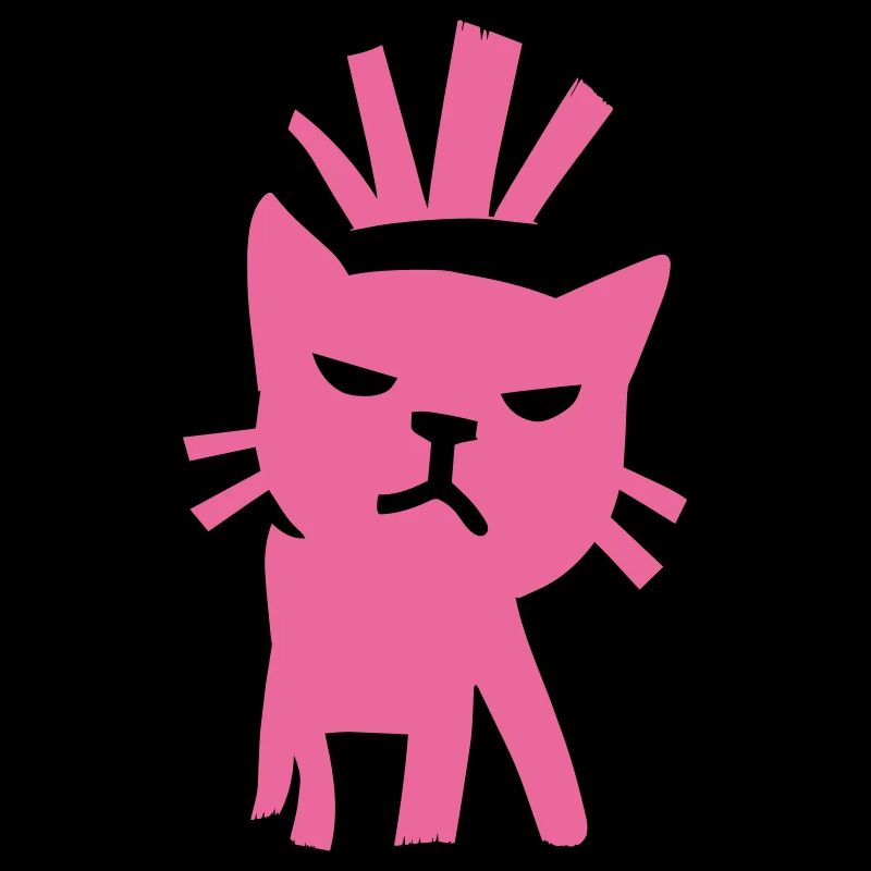 Petits Monstres : Mohawk Punk Cat