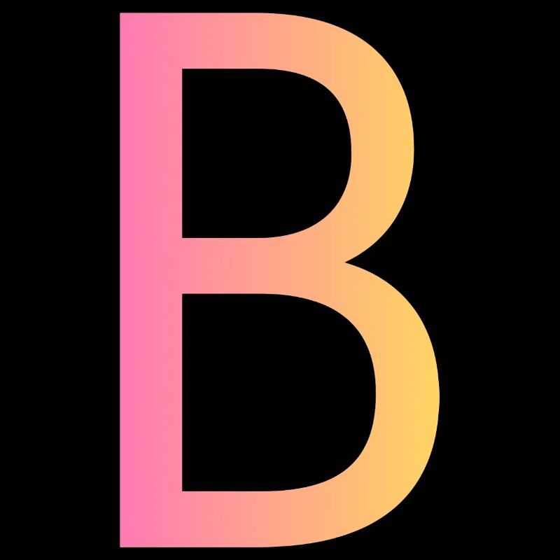 B