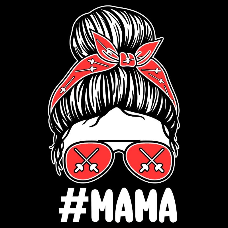 Fechter Mama Mutter Fechten