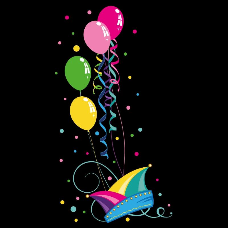 Carnaval Mardi Gras Fool Cap Balloon Carnaval