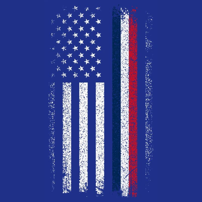 Drapeau en difficulté : Ligne bleue-rouge