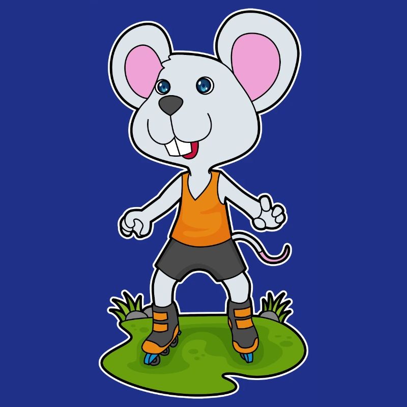 Mouse Inline Skating Roller Skates