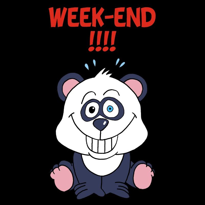 Panda en week end