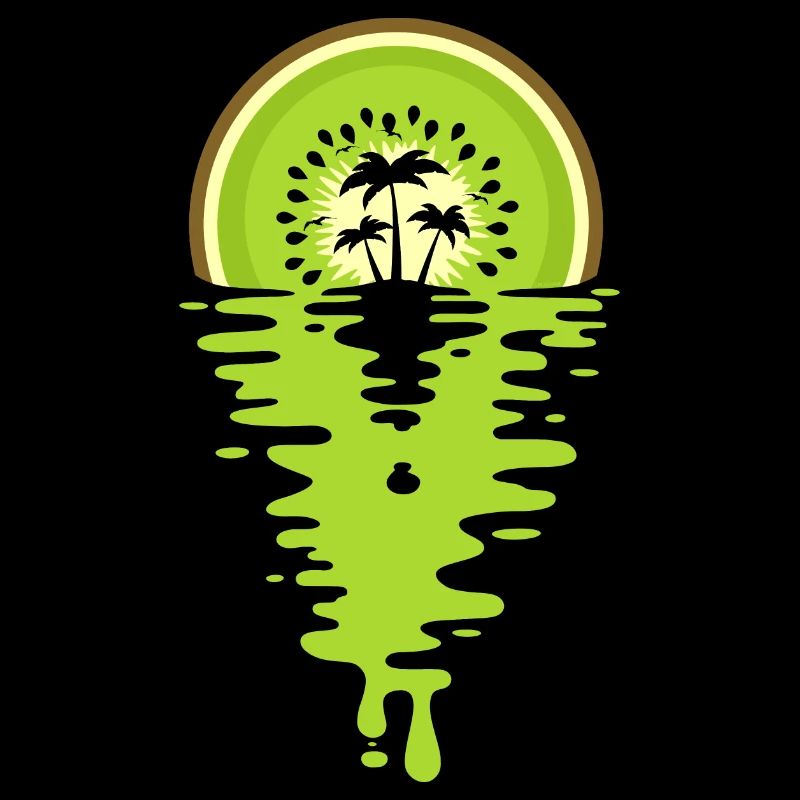 Sunset Kiwi Saft