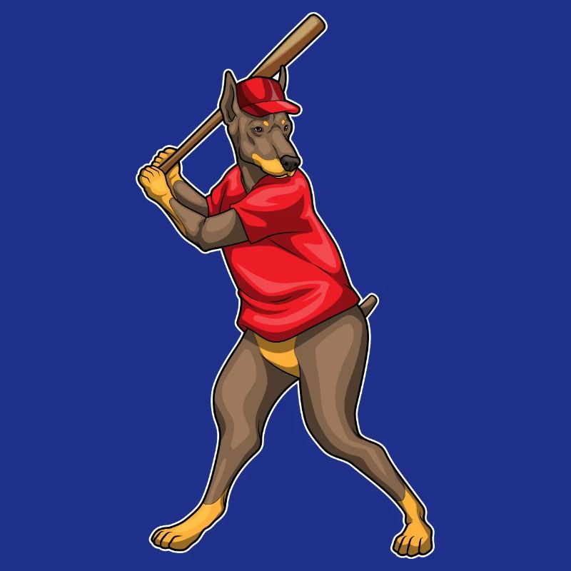 Bâton de baseball Doberman
