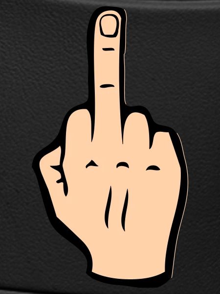 Middle finger
