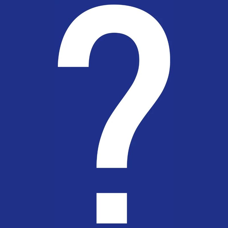 Question mark question sign gift idea design