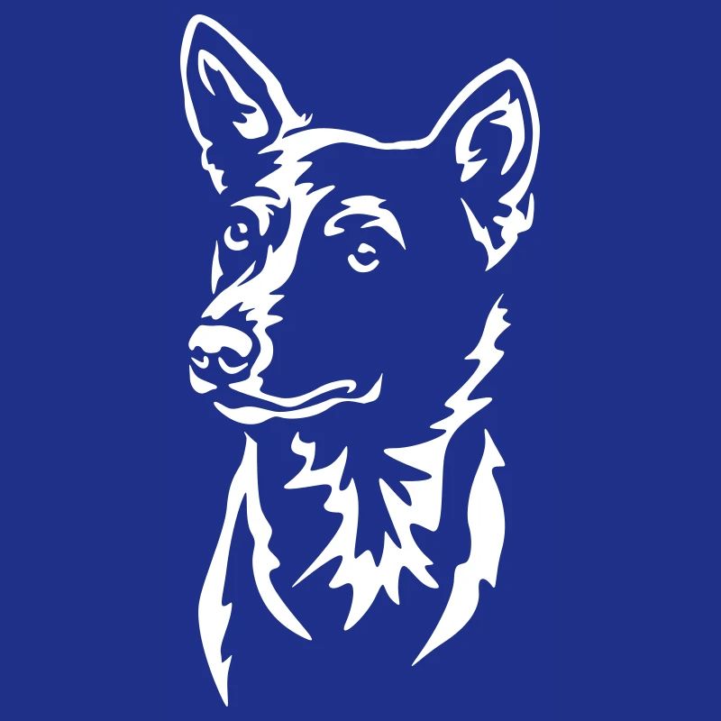 Basenji Head "BlackEdition"