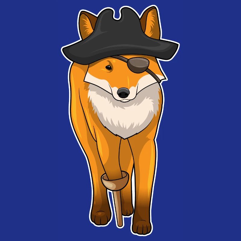 Fox Pirate Eye Patch