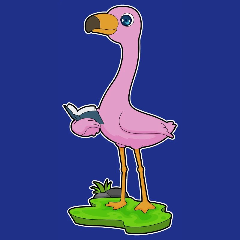 Flamingo Reading Book