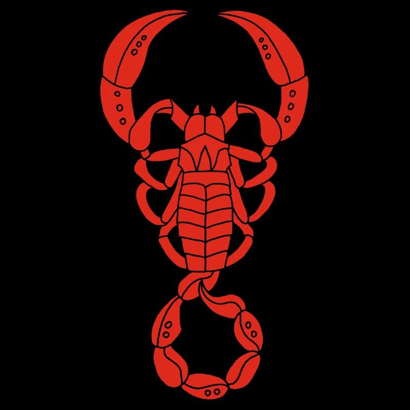 Scorpion rouge