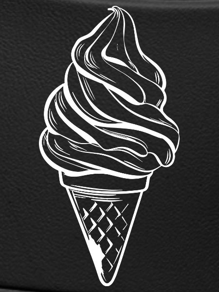 Ice Cream Cone Drawing