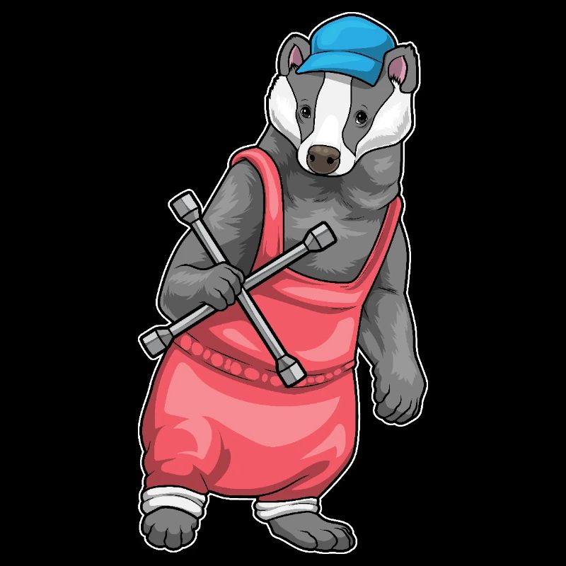 Badger Mechanic Clé à écrou de roue