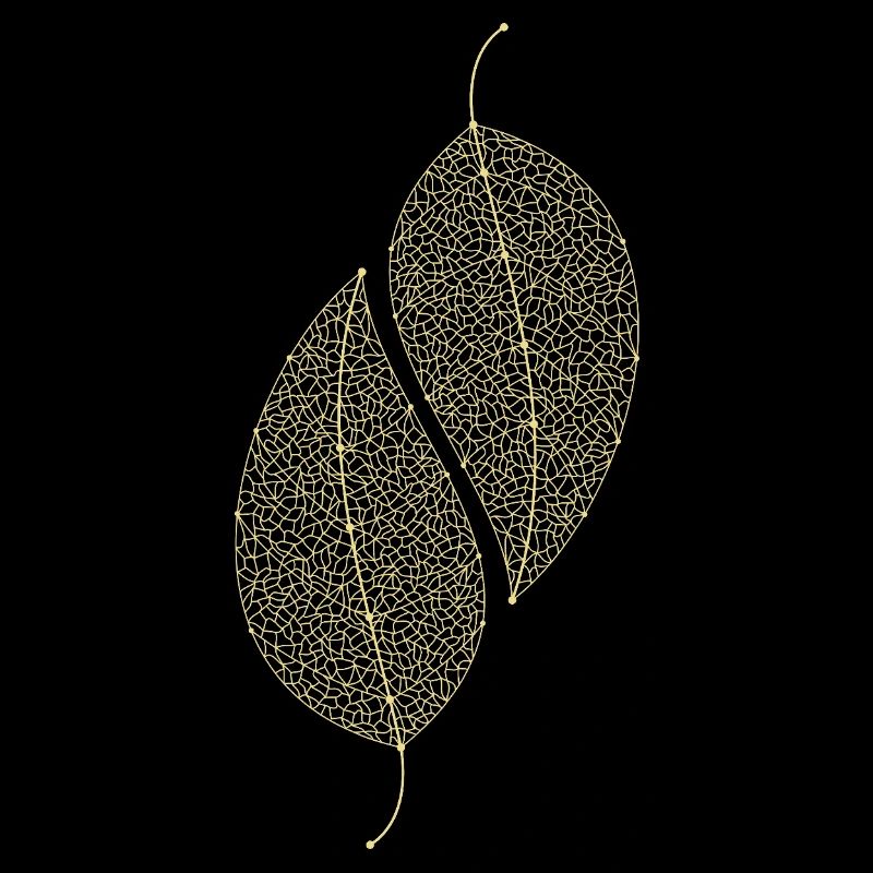 Feuilles décoratives