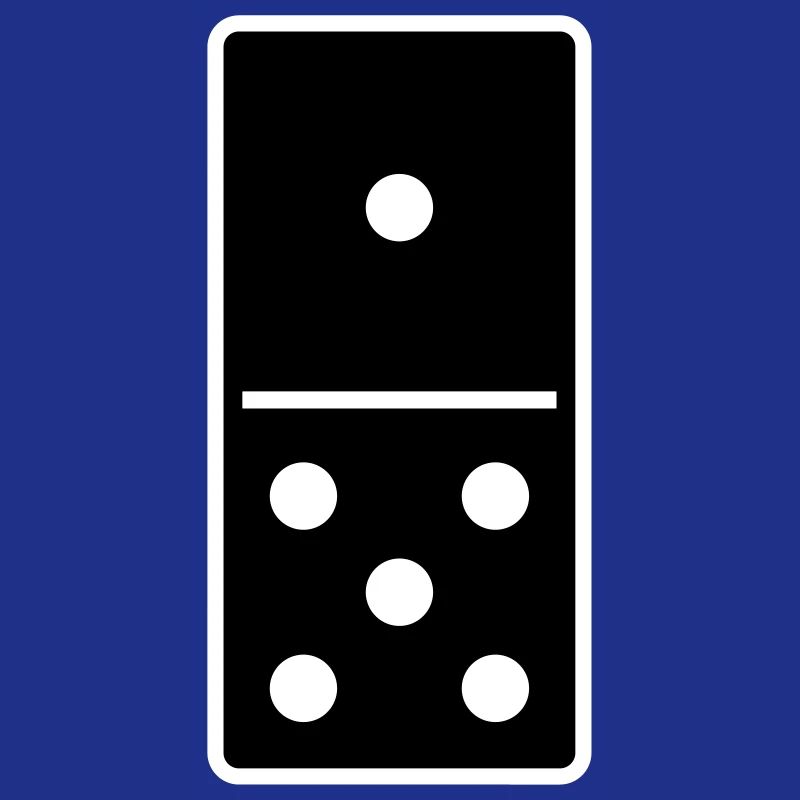 DOMINO STONE 1:5 - VARIABLE COLOR - VECTOR DESIGN!