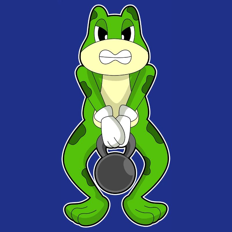 Frog Bodybuilding Dumbbell