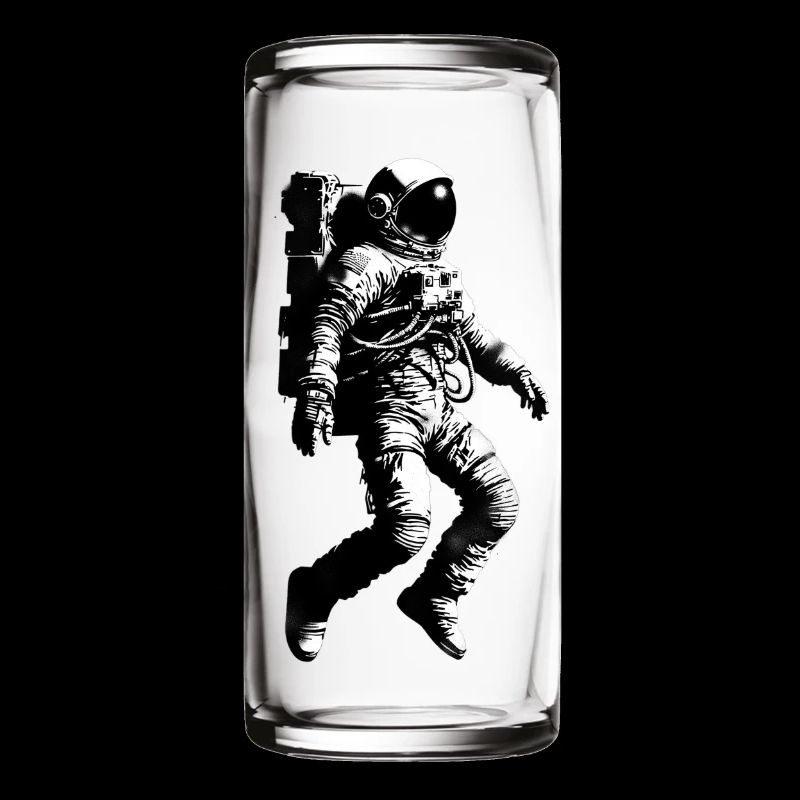 Astronaut im Glas