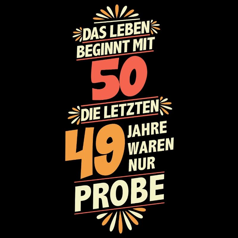 Geburtstag 50. Jubiläumsdesign Geburtstagsparty 