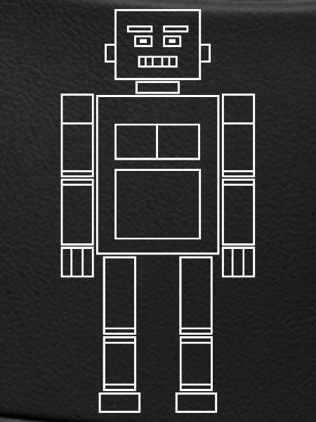 Robot / White / Reduced