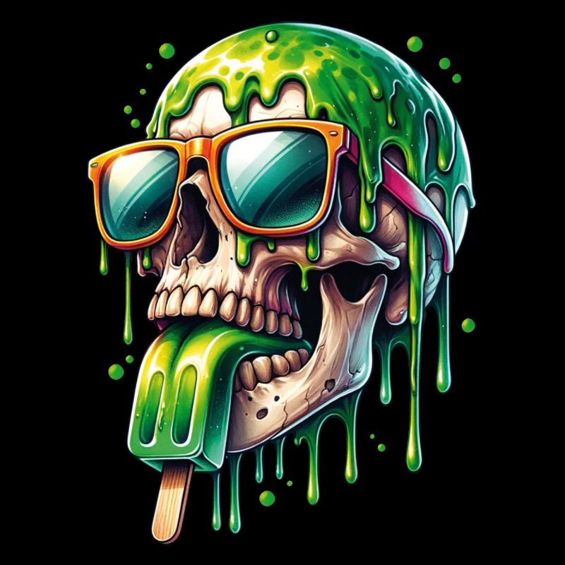 Whimsical Shrill Funny Skull Popsicles