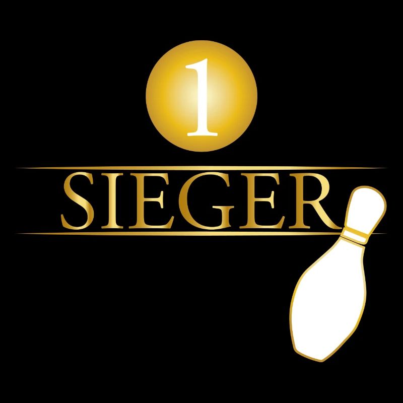 Kegeln Bowling Sieger Geschenk Bewegung Trophäe