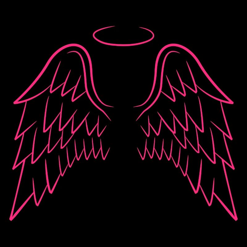 Ailes d'ange en rose