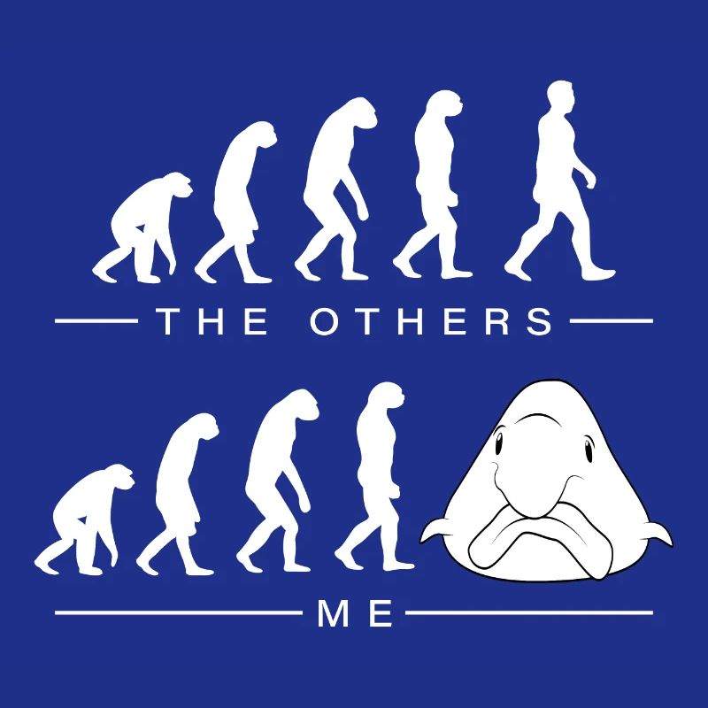 The other and I evolution blobfish funny