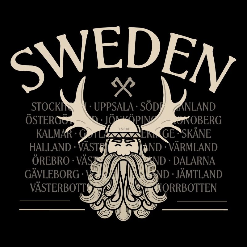 Suède - Barbe de Viking - Mousses
