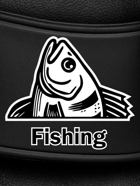 Perche attrapée - Fishing Design