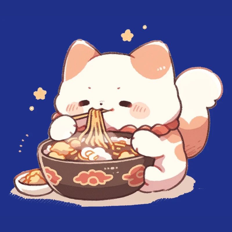 Chats spaghetti - Le chat s’amuse avec le passé