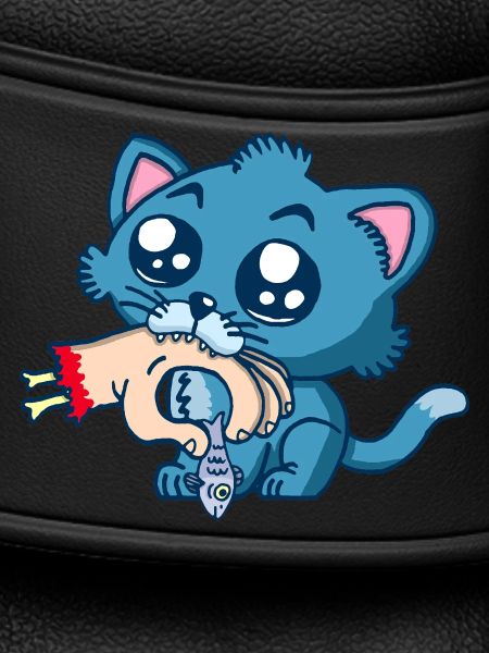 Gourmet kitten