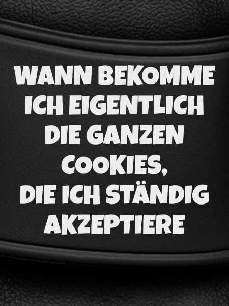 Accept Cookie – Funny Saying