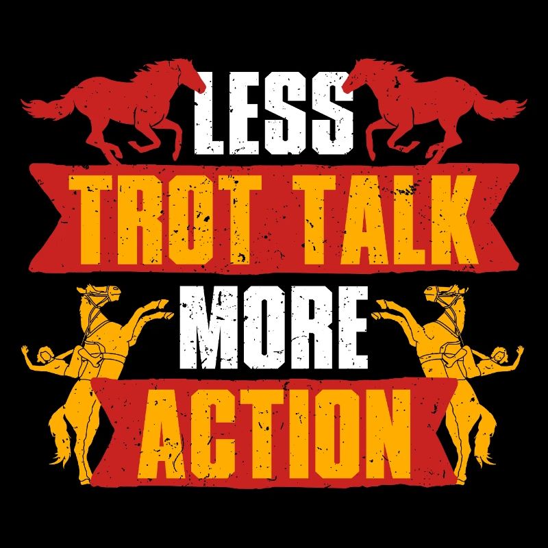 Anti-cavalage Moins de discours sur le trot