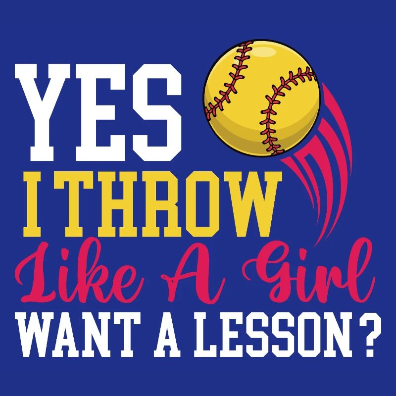 Ja, ich warf wie ein Mädchen, will eine Lektion