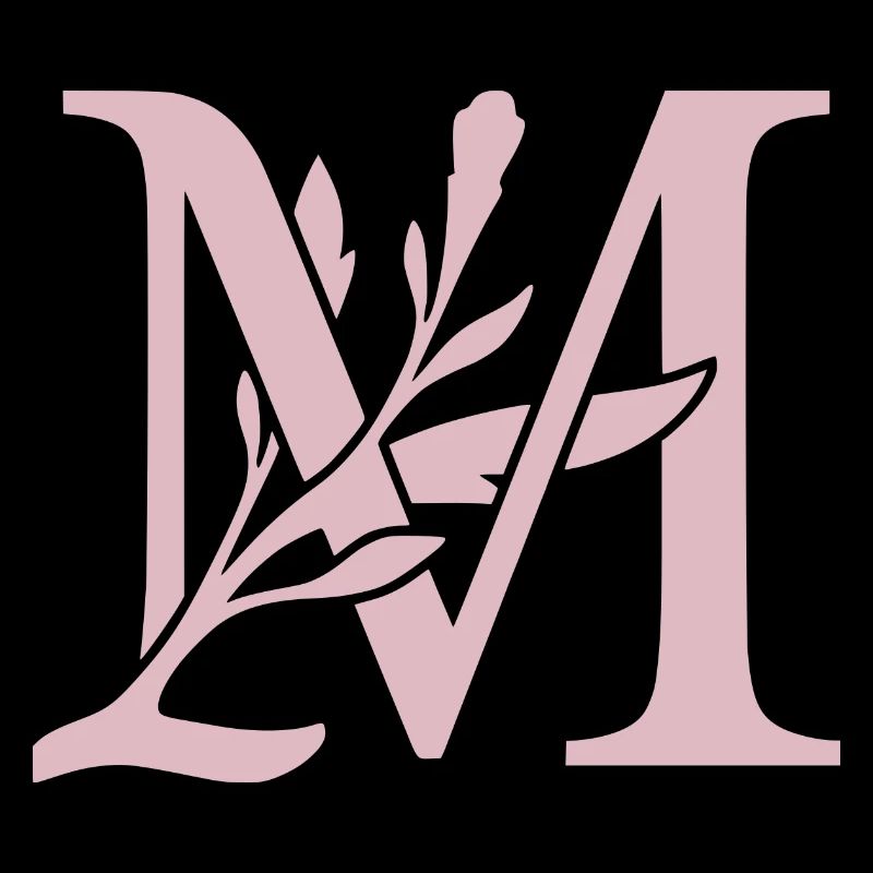 LM Floral Monogram