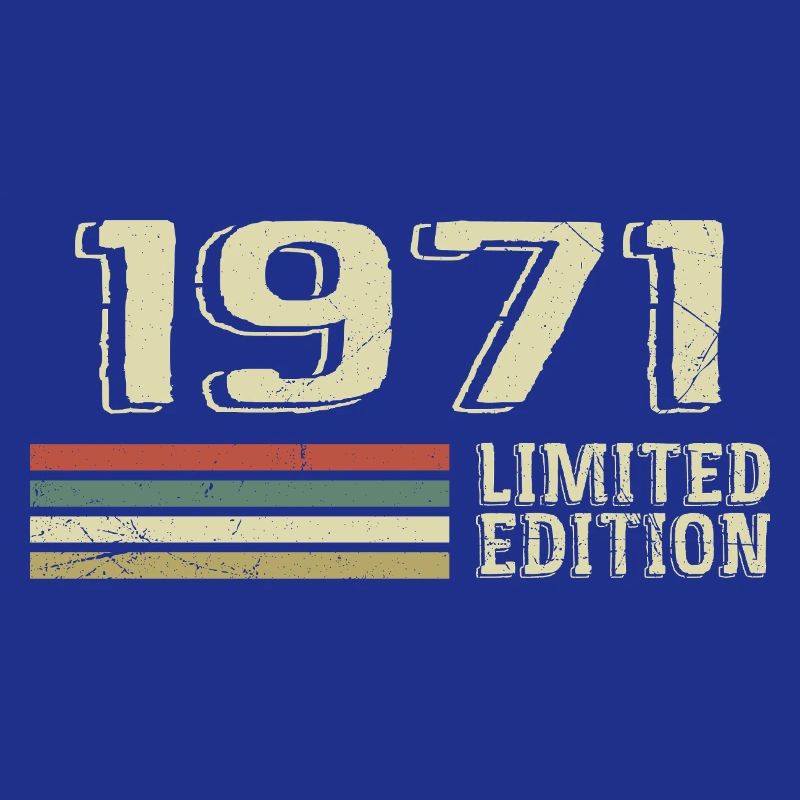 Nées en 1971 anniversaire 1971 Vintage 1971