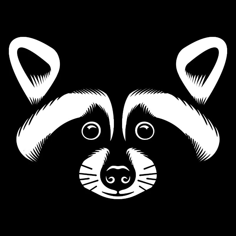 Waschbär Kostüm - Waschbrett Bauch Geschenk