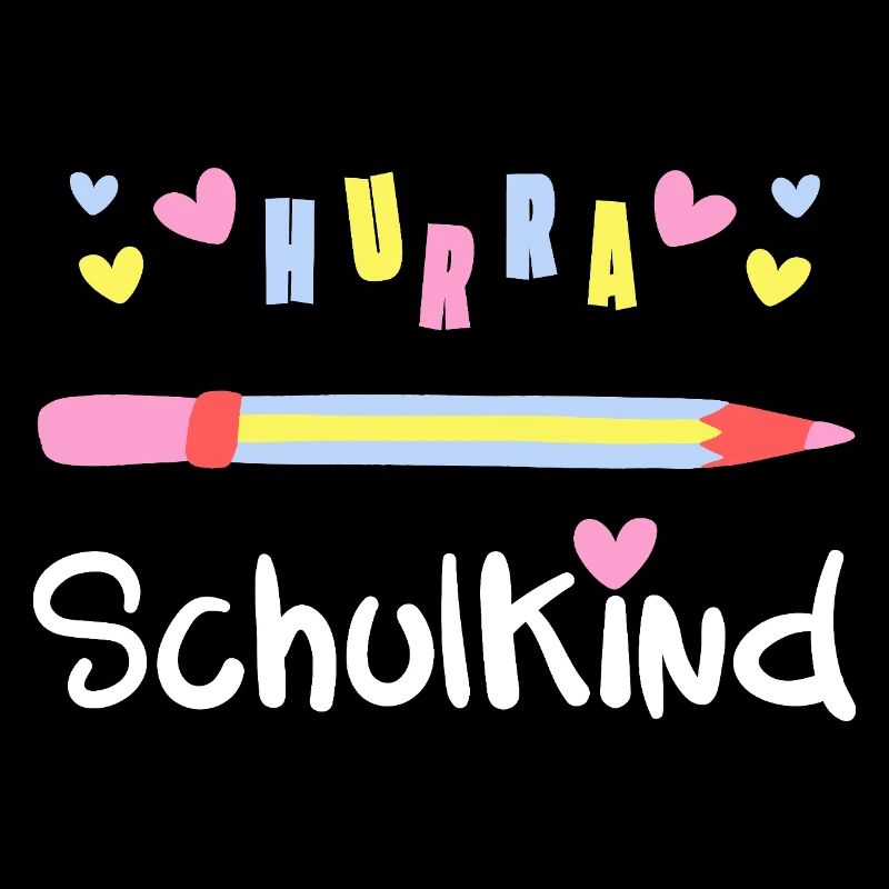 HURRA SCHULKIND Einschulung Schulanfang Schulstart