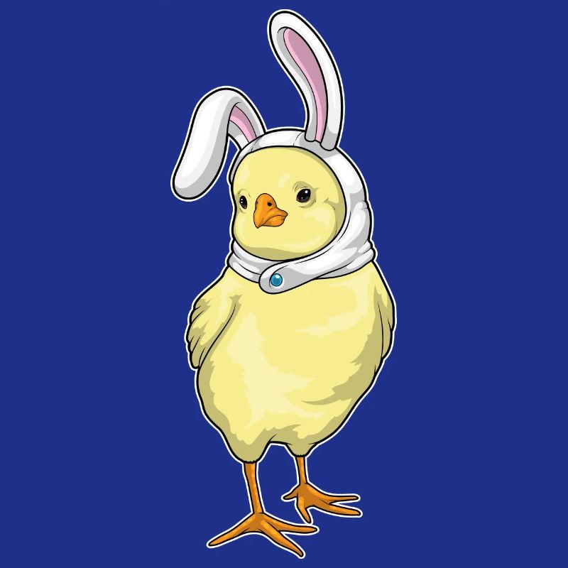 Chick Easter Bunny Ears
