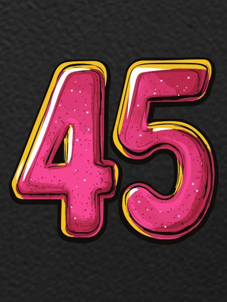 45 Number Comic