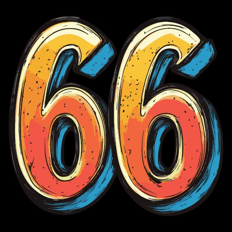 66 Number Comic