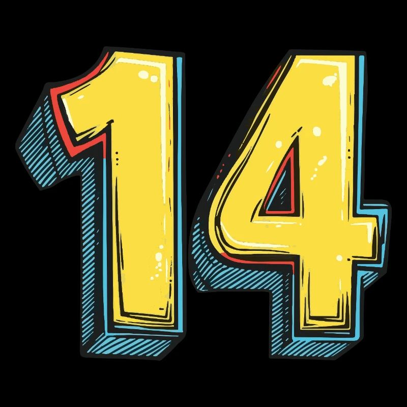 14 Number Comic