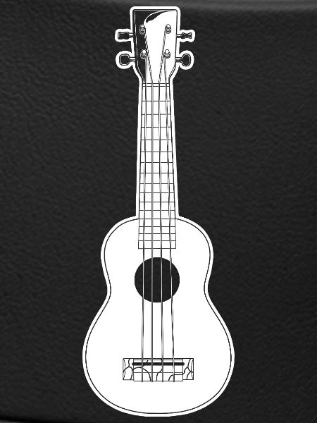 Ukulele Skizze