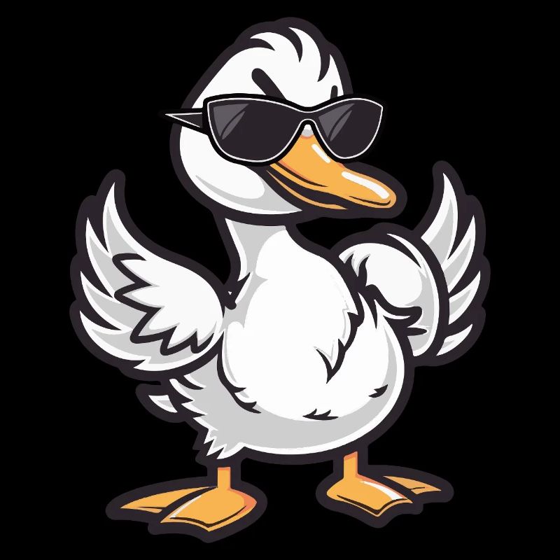 Goose Cool Animal