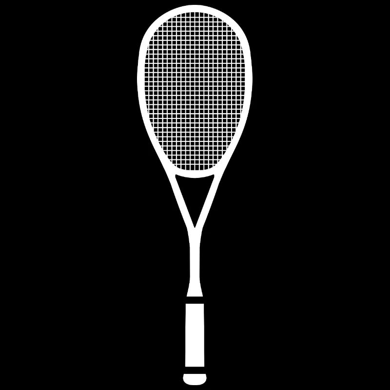 Raquette de Tennis Squash Split White