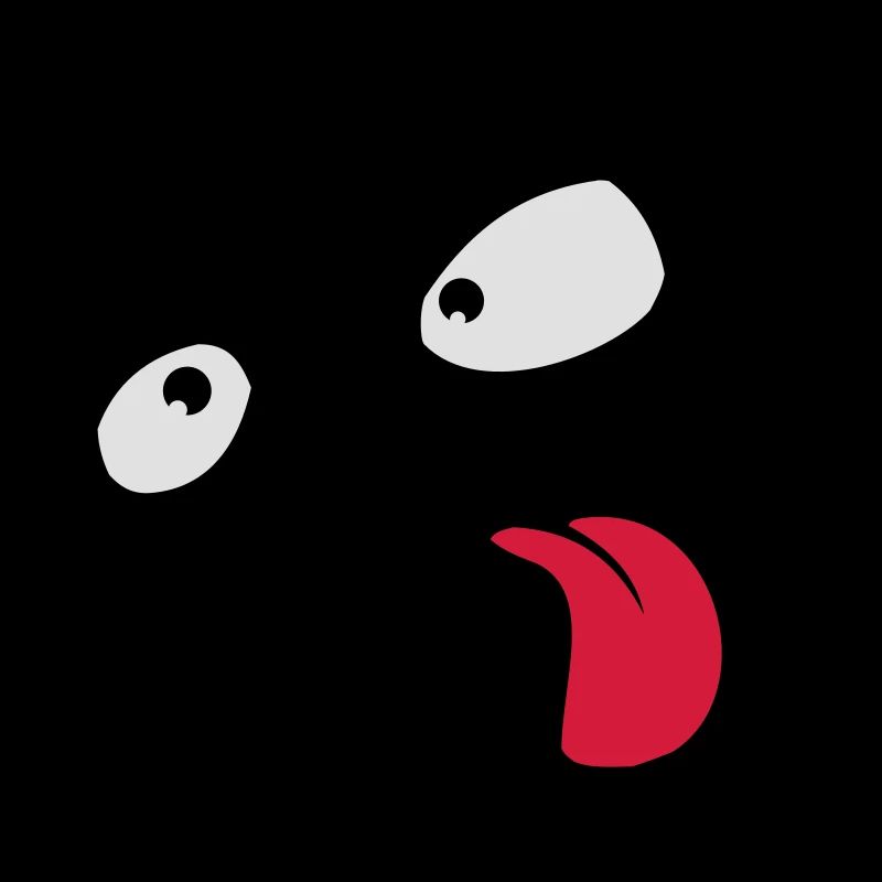 Funny Comic Face Cool Tongue Stick Out