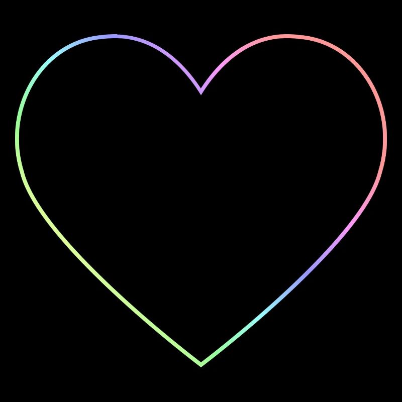 Regenbogen Herz Regenbogenherz