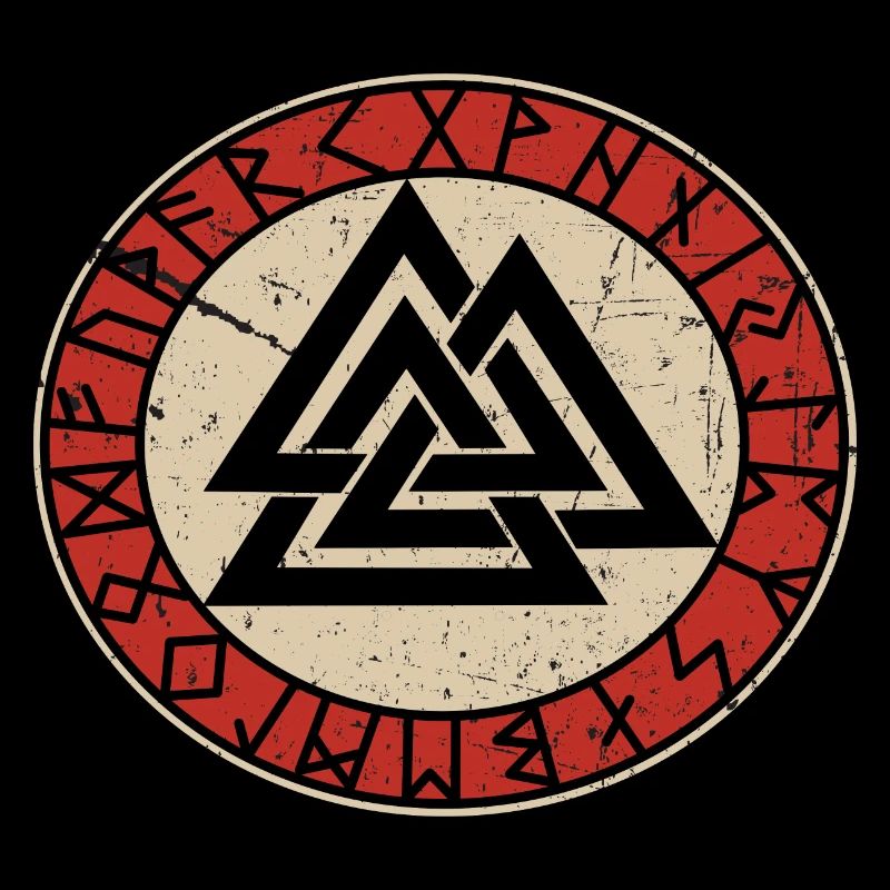 Noeuds Vikings Valknut Wotan thor odin loki